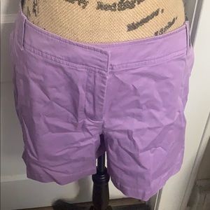 Purple Bermuda Shorts